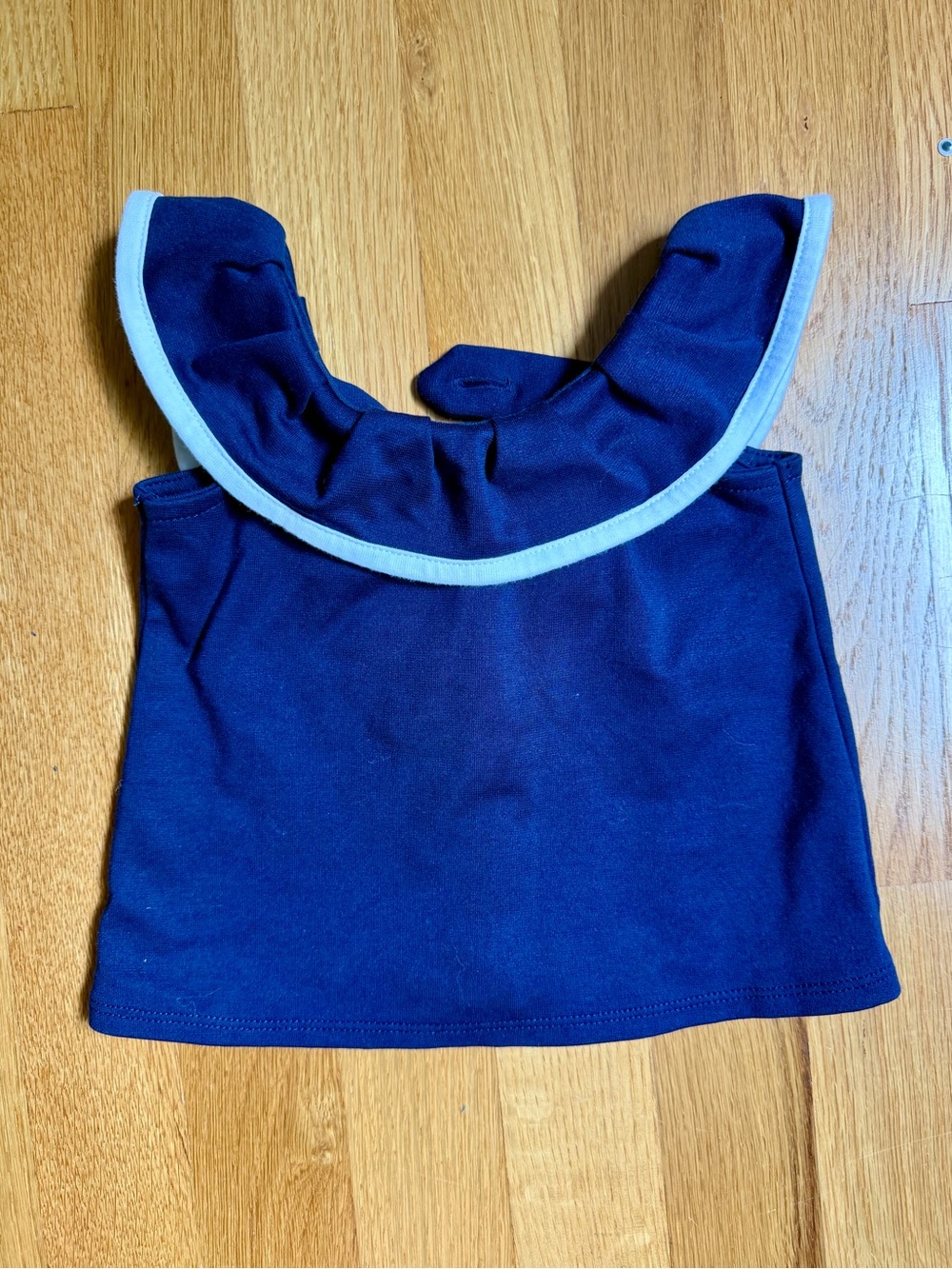 Janie and Jack sleeveless ruffle top baby girl size 3-6 months